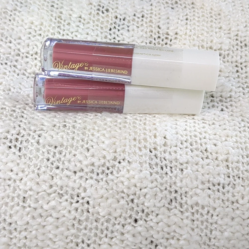 Vintage by Jessica Liebeskind Lip Gloss in Blush Duo, 2x 2.8g/0.10oz